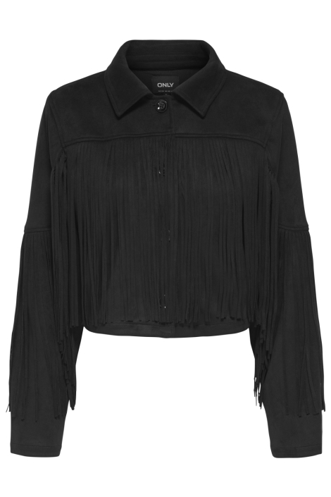 Only onldiane life faux suede fringes ot
